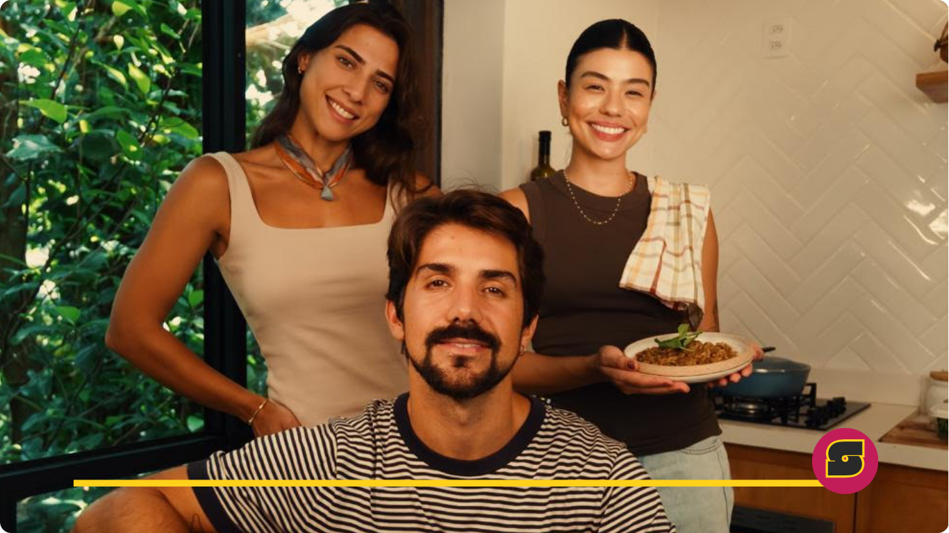 Gabriel Gonti recebe Michele Ykegaya em novo episódio de “Se essa música fosse um prato, qual seria?”