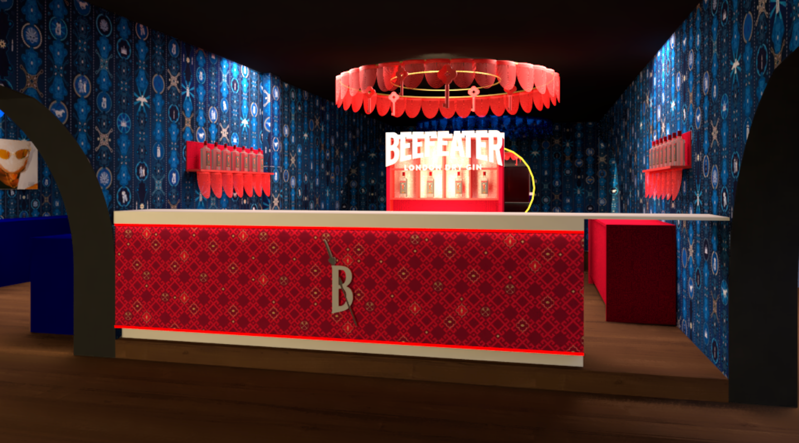 Camarote Portela faz homenagem ao enredo do Príncipe do Bará