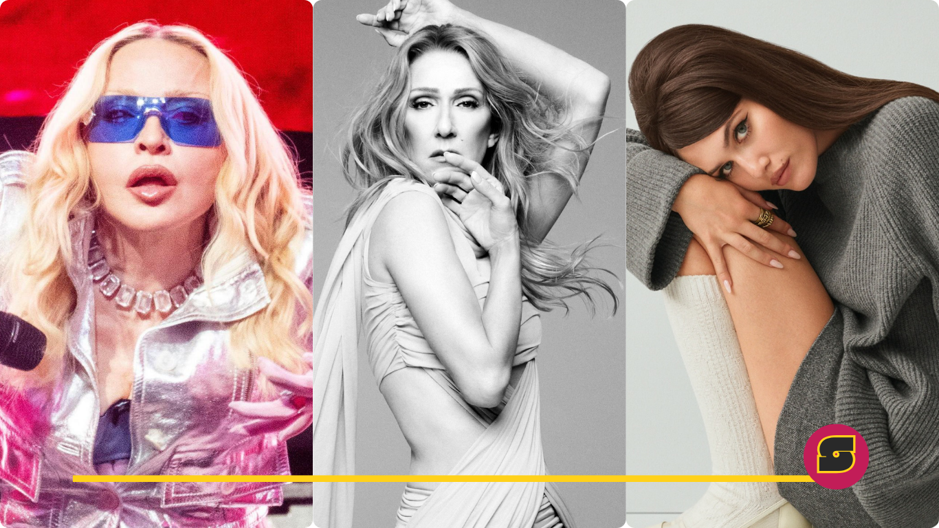#SuaSetlist da semana: Madonna, Céline Dion, Sienna Spiro e mais